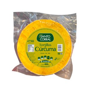 Tortilla  De Curcuma  Con  Chia  Santo Corral  450.0 - Gr