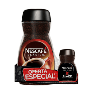 Cafe  Clasico + 40 Gr Cafe Black  Nescafe  200.0 - Gr
