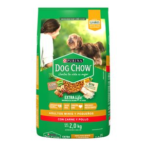 Comida Perro Dog Chow  Adulto Raza Pequeña Purina 2kg