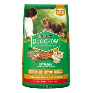 Comida Perro Dog Chow Adulto Raza Pequeña Purina 4 kg