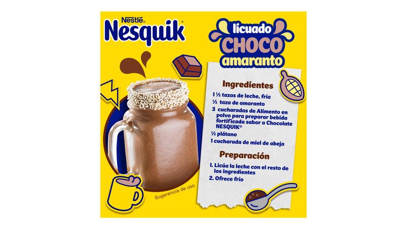 Bebida Chocolate En Polvo Opti-Start Nesquik 35