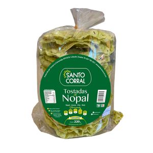 Tostada  Nopal  Santo Corral  20.0 - Pza