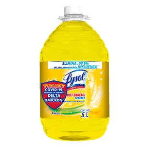 Desinfectante Liquido  Citrico  Lysol   5.0 - Lt