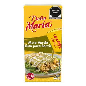 Mole  Verde Listo Para Servir  Dona Maria  360.0 - Gr