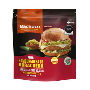 Hamburguesa  Arrachera  Bachoco  904.0 - Gr