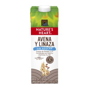 Bebida  Avena Y Linaza  Nature's Heart 946.0 - Ml
