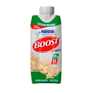 Suplemento Alimenticio Boost Alto en Proteina Sabor Vainilla 330ml