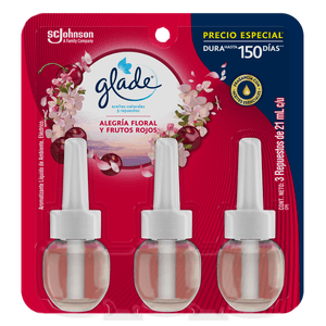 Repuestos De Piso  Deleite Floral Y Frutos Rojos  Glade  3.0