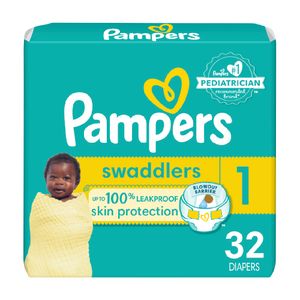 Pañal P/bebe  Swaddlers Et 1  Pampers  32.0 - Pza