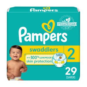 Pañal P/bebe  Swaddlers Et 2  Pampers  29.0 - Pza