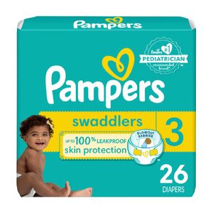 Pañal P/bebe  Swaddlers Et 3  Pampers  26.0 - Pza