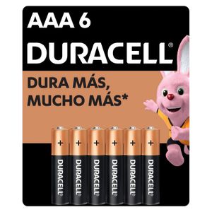 Pila Alcalina  Aaa 4+2 Gratis  Duracell  6.0 - Pza