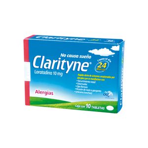 24  Horas  Loratadina 10 Mg  Clarityne  10.0 - Tab