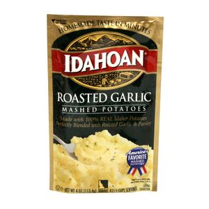 Mashed Potatoes  Roasted Garlic  Idahoan  113.4 - gr