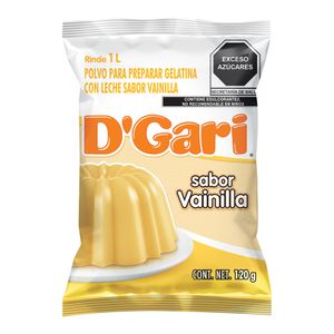 Gelatina  Vainilla Leche  Dgari  120.0 - Gr