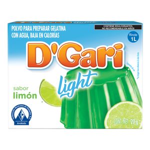 Gelatina  Light De Limon  Dgari  20.0 - Gr