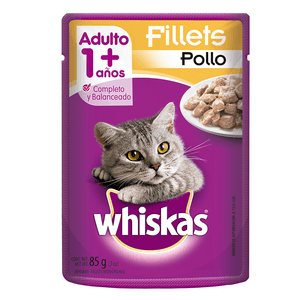 Comida Gato  Pollo  Whiskas  85.0 - Gr