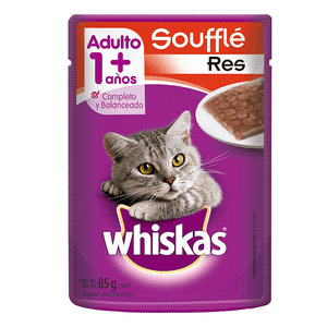 Comida Gato  Jelly Pouch Res  Whiskas  85.0 - Gr