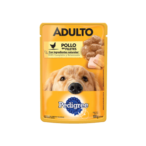 Comida P/Perro  Panc Pollo Paouch  Pedigree  100.0 - Gr