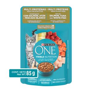 Alimento P/Gato  One Multi Proteinas  Purina  85.0 - Gr