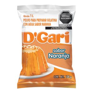 Gelatina  Naranja  Dgari  120.0 - gr