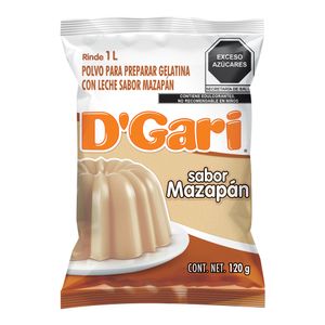 Gelatina  Mazapan  Dgari  120.0 - gr