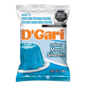 Gelatina  Mora Silvestre  Dgari  120.0 - gr