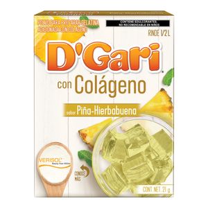 Gelatina  C Colageno Piña Hierbabuena  Dgari  21.0 - gr