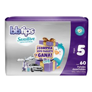 Pañal P/bebe  Talla 5 +cupon  Bb Tips  60.0 - Pza