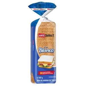 Pan De Barra  Blanco  Max Select  567.0 - gr