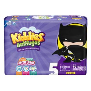 Pañal Kiddies Antifugas Talla 5 X Grande 40 pañales