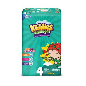 Pañal Kiddies Antifugas Talla 4 Grande 40 pañales