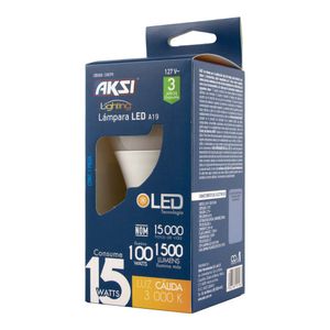 Foco Led  Luz Calida 9w  Aksi  1.0 - Pza