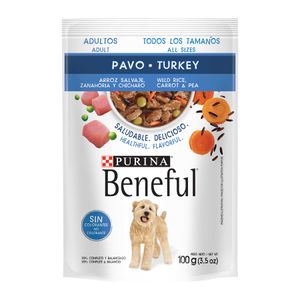 Beneful Adulto Raza Grande Pavo Purina 100g