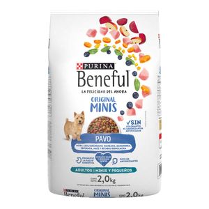 Comida Perro  Raza PequeÑA Pavo  Beneful  2.0 - Kg