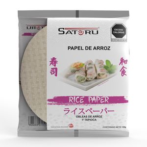 Papel De Arroz Satoru  10 pzas