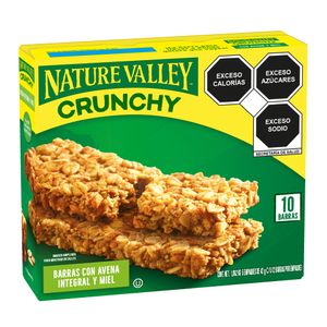 Barras  Crunchy Avena Integral Y Miel   Nature Valley  210.0