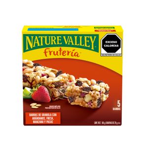 Barras  Avena, Aránd,fresa,manz,pasas  Nature Valley  130.0