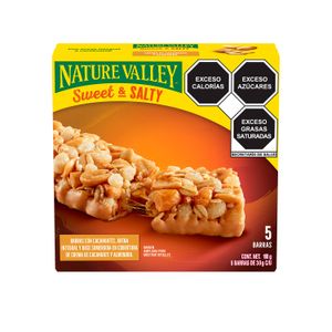 Barras  Sweet&salty,cacahuats,almend  Nature Valley  150.0 -