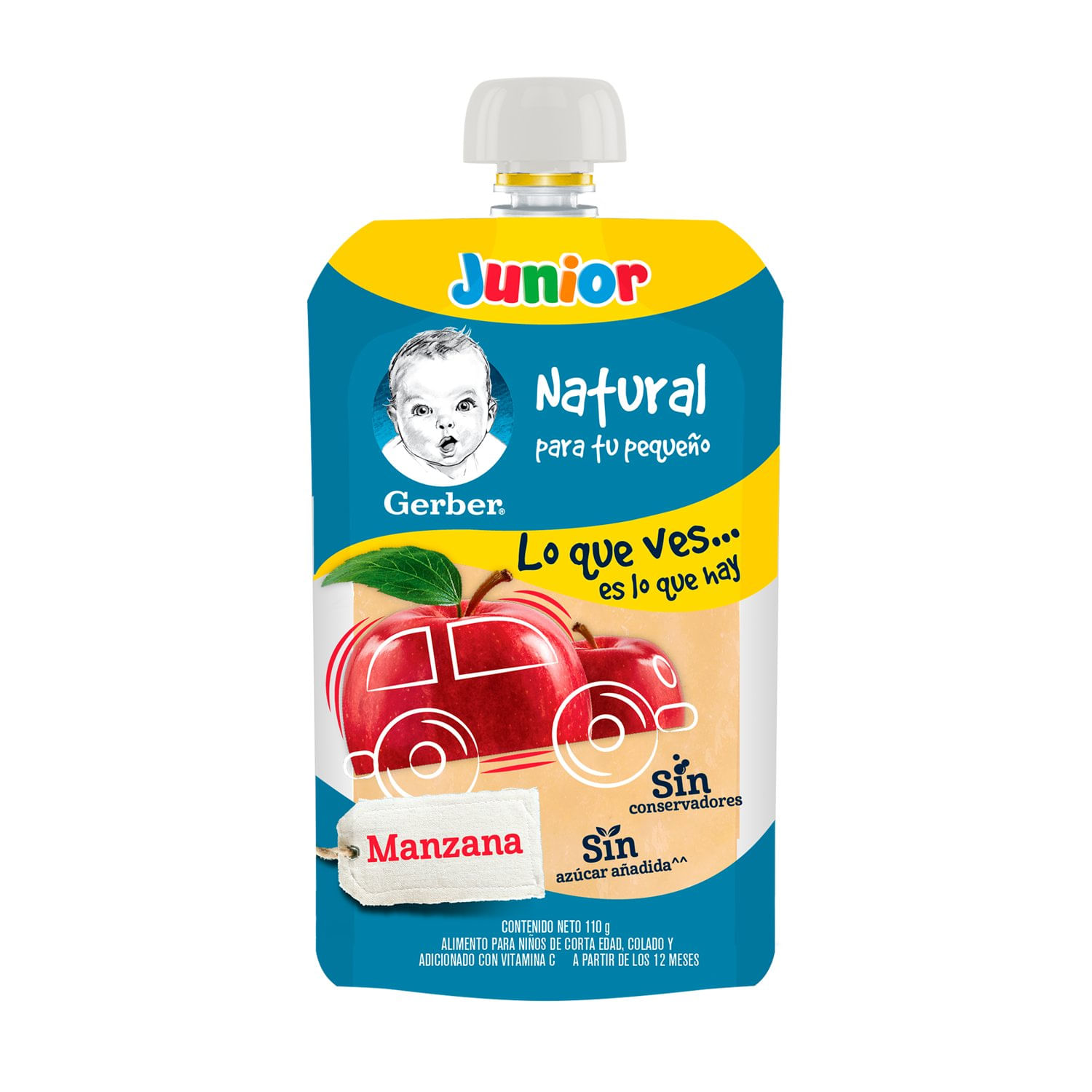 Pouch Junior Manzana Gerber Gr