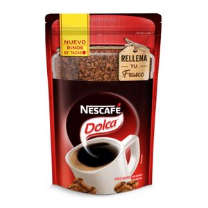 Café Soluble Nescafé Dolca con Caramelo Bolsa Resellable 105gr