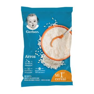 Cereal Infantil Gerber Para Lactantes Arroz 200g