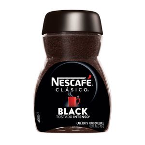 Café Soluble Nescafé Clásico Black Frasco 40g