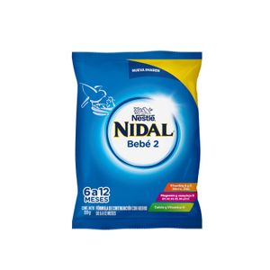 Formula Infantil 2  Bolsa  Nidal  120.0 - Gr