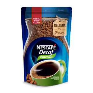 Café Descafeinado Soluble Nescafé Decaf Bolsa 80g