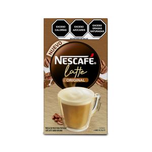 Café Soluble Nescafé Latte Original 6 Sticks 20g c/u