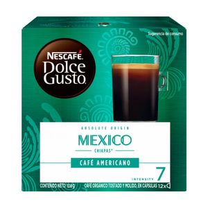 Cafe En Capsulas  Mexico - Chiapas   Dolce Gusto  12.0 - Cap
