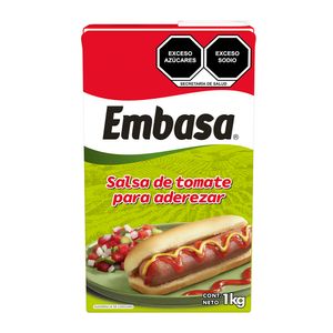 Salsa De Tomate  Para Aderezar  Embasa  1.0 - kg