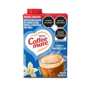 Sustituto de Crema Para Café Líquido Coffee Mate Sabor Vainilla 530g