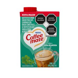 Sustituto de Crema Para Café Líquido Coffee Mate Crema Irlandesa 530g